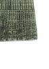 project error by kavi green wool and bamboo silk hand knotted Rug - Corner