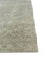 hidden by kavi green wool and bamboo silk hand knotted Rug - Corner