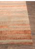 project error by kavi beige and brown wool and bamboo silk hand knotted Rug - Corner project error by kavi beige and brown wool and bamboo silk hand knotted Rug - Corner