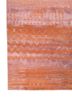 aprezo red and orange wool and bamboo silk hand knotted Rug - Corner aprezo red and orange wool and bamboo silk hand knotted Rug - Corner