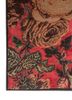 gilded age red and orange wool and bamboo silk hand knotted Rug - Corner gilded age red and orange wool and bamboo silk hand knotted Rug - Corner