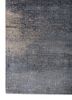 afterglow by kavi grey and black wool and bamboo silk hand knotted Rug - Corner afterglow by kavi grey and black wool and bamboo silk hand knotted Rug - Corner