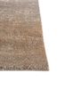 afterglow by kavi grey and black wool and bamboo silk hand knotted Rug - Corner