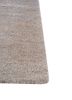 afterglow by kavi grey and black wool and bamboo silk hand knotted Rug - Corner