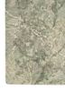 urban pause by kavi green wool and bamboo silk hand knotted Rug - Corner