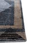 afterglow by kavi blue wool and bamboo silk hand knotted Rug - Corner afterglow by kavi blue wool and bamboo silk hand knotted Rug - Corner