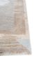 afterglow by kavi ivory wool and bamboo silk hand knotted Rug - Corner afterglow by kavi ivory wool and bamboo silk hand knotted Rug - Corner