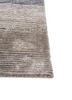 afterglow by kavi grey and black wool and bamboo silk hand knotted Rug - Corner afterglow by kavi grey and black wool and bamboo silk hand knotted Rug - Corner