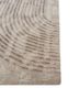 aakar by kavi ivory wool and bamboo silk hand knotted Rug - Corner aakar by kavi ivory wool and bamboo silk hand knotted Rug - Corner