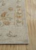 erbe ivory wool hand knotted Rug - Corner erbe ivory wool hand knotted Rug - Corner