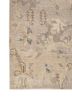 erbe ivory wool hand knotted Rug - Corner erbe ivory wool hand knotted Rug - Corner
