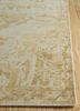erbe beige and brown wool hand knotted Rug - Corner erbe beige and brown wool hand knotted Rug - Corner