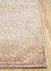 erbe gold wool hand knotted Rug - Corner