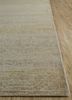 erbe beige and brown wool hand knotted Rug - Corner