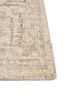 erbe grey and black wool hand knotted Rug - Corner