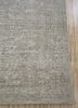erbe grey and black wool hand knotted Rug - Corner erbe grey and black wool hand knotted Rug - Corner