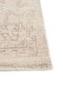 erbe ivory wool hand knotted Rug - Corner