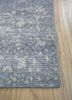 erbe blue wool hand knotted Rug - Corner erbe blue wool hand knotted Rug - Corner