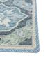 erbe blue wool hand knotted Rug - Corner erbe blue wool hand knotted Rug - Corner