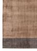saga beige and brown acrylic hand loom Rug - Corner saga beige and brown acrylic hand loom Rug - Corner