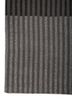 tesoro grey and black acrylic hand loom Rug - Corner