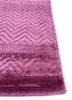 basis pink and purple bamboo silk hand loom Rug - Corner basis pink and purple bamboo silk hand loom Rug - Corner