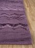 basis pink and purple bamboo silk hand loom Rug - Corner basis pink and purple bamboo silk hand loom Rug - Corner