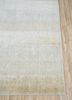 saga beige and brown jute and hemp flat weaves Rug - Corner