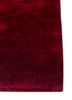 jean pink and purple wool hand loom Rug - Corner