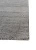 basis grey and black nylon hand loom Rug - Corner basis grey and black nylon hand loom Rug - Corner