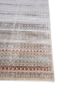 basis beige and brown bamboo silk hand loom Rug - Corner basis beige and brown bamboo silk hand loom Rug - Corner