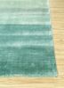 basis green viscose hand loom Rug - Corner basis green viscose hand loom Rug - Corner