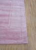 basis pink and purple viscose hand loom Rug - Corner basis pink and purple viscose hand loom Rug - Corner