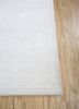 saga ivory viscose hand loom Rug - Corner saga ivory viscose hand loom Rug - Corner