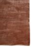 basis red and orange viscose hand loom Rug - Corner