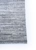 konstrukt beige and brown wool and bamboo silk hand loom Rug - Corner
