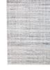 konstrukt ivory wool and bamboo silk hand loom Rug - Corner