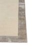 konstrukt ivory wool and bamboo silk hand loom Rug - Corner konstrukt ivory wool and bamboo silk hand loom Rug - Corner