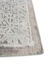 konstrukt blue wool and bamboo silk hand loom Rug - Corner konstrukt blue wool and bamboo silk hand loom Rug - Corner