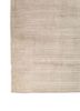 basis ivory wool and bamboo silk hand loom Rug - Corner basis ivory wool and bamboo silk hand loom Rug - Corner