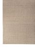 saga ivory wool hand loom Rug - Corner