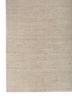 saga ivory wool hand loom Rug - Corner