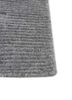 basis grey and black wool hand loom Rug - Corner basis grey and black wool hand loom Rug - Corner