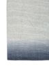 jean blue wool hand loom Rug - Corner jean blue wool hand loom Rug - Corner