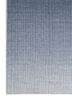 jean blue wool hand loom Rug - Corner