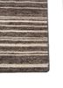 saga blue wool hand loom Rug - Corner