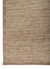basis beige and brown wool hand loom Rug - Corner