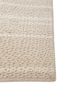 saga gold wool hand loom Rug - Corner