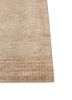 basis beige and brown wool hand loom Rug - Corner basis beige and brown wool hand loom Rug - Corner