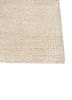 saga green wool hand loom Rug - Corner